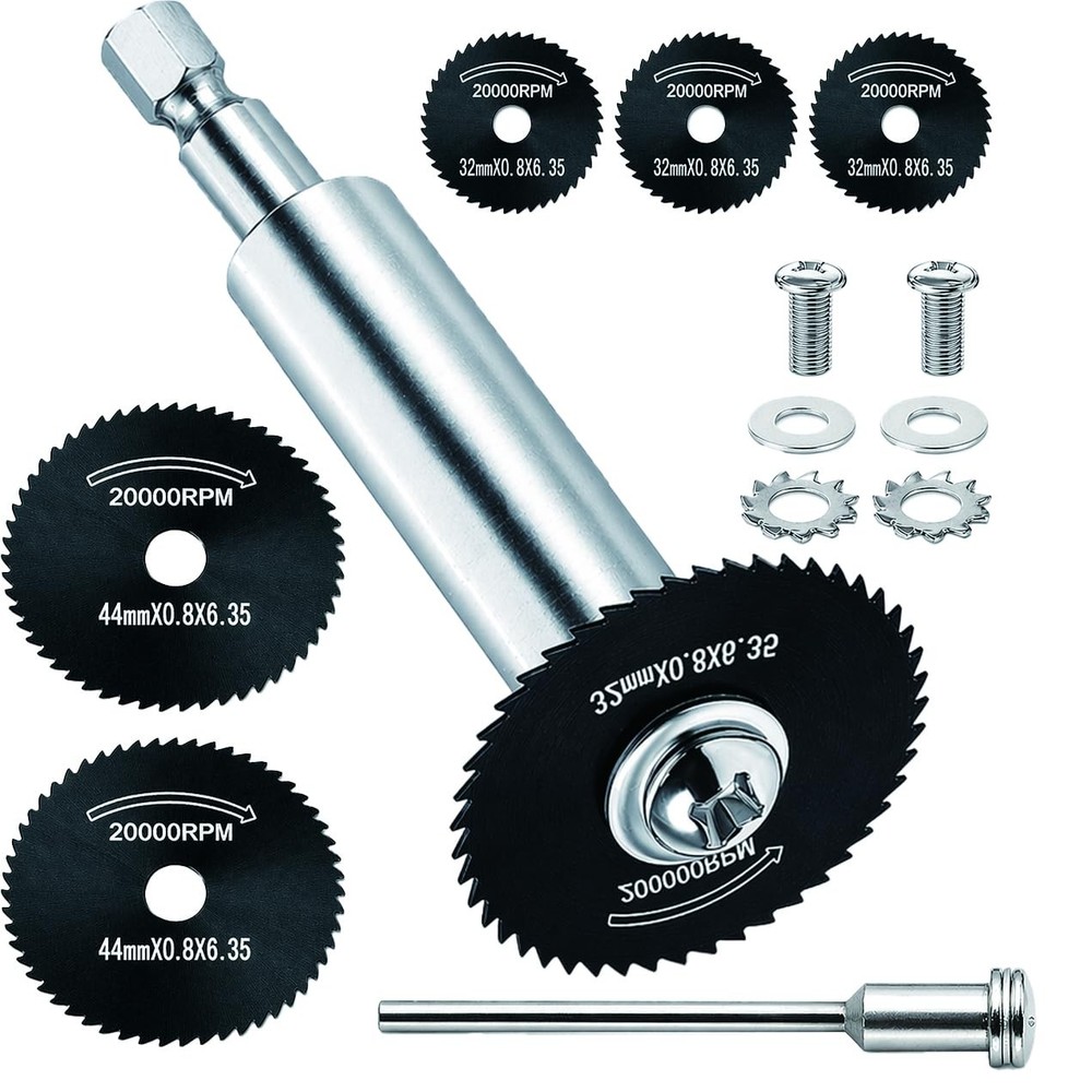 Inside Pipe Cutter for PVC Pipe with 5 Replacement Saw Blades 1/4 Inch Hex Shank