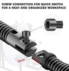 Drain Snake Drill Attachments,8-Piece Drain Cleaner Combination Cutter Heads, Us