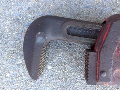 RIDGID 18&Prime; Heavy Duty Pipe Wrench The Ridge Tool Co. USA Excellent Operating Con