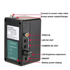 50M Drain Sewer Camera Pipe Inspection Camera with Meter Counter DVR 9&Prime; Monitor