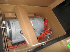 RIDGID 1224 PIPE THREADER w/ 2 DIE HEADS ON WHEELED CART -NEW IN BOX