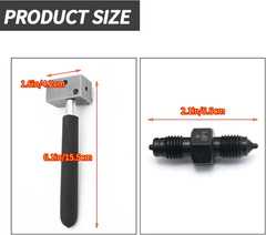Double Flaring Tool Kit with Removable Handle for /16 Inches Brake Pipe 45 Degre