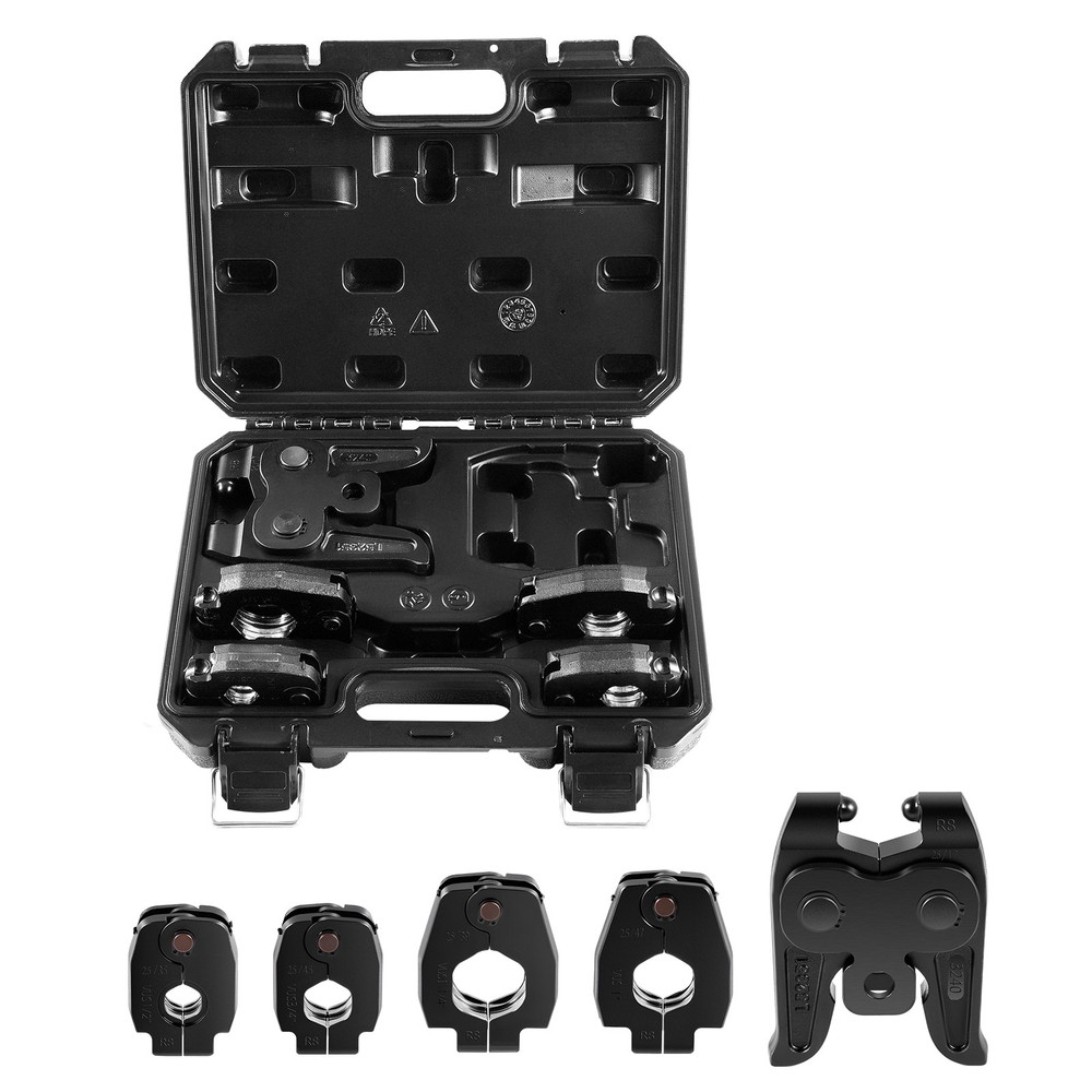 Uimoso 5PCS ProPress Kit with 4 Press Rings (1/2&Prime; to 1-1/4&Prime;) & R8 Actuator