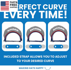 Pro Hat Brim Bender &ndash; the Perfect Curve Guaranteed &ndash; Shaper Curver Tool for All