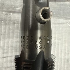 Reed Mfg 04391 DT100 1&rdquo; CC AWWA Drill Tap for Cast/Ductile Iron Pipe