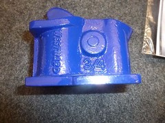 New Westward Pipe Clamp 3/4&Prime; Clutch Style 4YR41