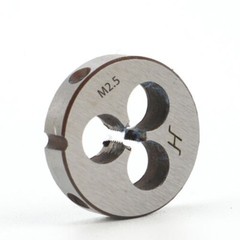M2.5*0.45 Carbon Steel round Taper Pipe Rethreading Die