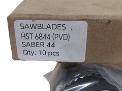 LOT of (7) SABER 44 TUBE SAW BLADES, HST 6844, 2-3/8&Prime; DIAMETER, 5/8&Prime; BORE
