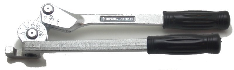Imperial Tubing Bender 1/4&Prime; OD 9/16&Prime; R Model 364-FHA 1/4 Made in USA Barely Used