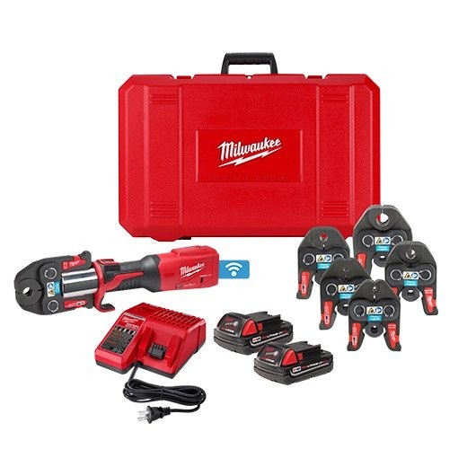 Milwaukee 2922-22M M18 FORCE LOGIC Press Toll Kit w/One-Key with 1/4&rdquo;-7/8&rdquo;&hellip;