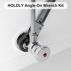 Professional Plumbing Tool Kit &ndash; Adjustable Wrench for Compression Nuts