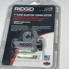 RIDGID 32985 Model 104 Close Quarters Tubing Cutter 3/16-inch to 15/16-inch