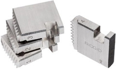 High-Speed Steel Pipe Thread Die Set &ndash; 2&Prime; to 4&Prime; &ndash; 4 Pieces