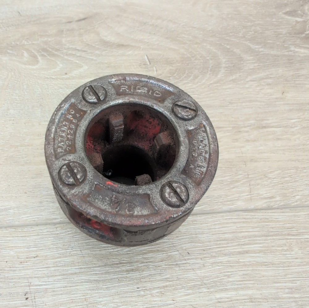 Ridgid 3/4&Prime; NPT Manual Pipe Threader Die Head for 00R Ratcheting Head USA Made