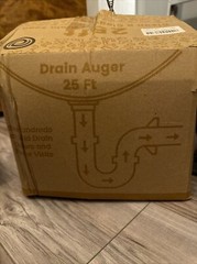 Drainsoon drain auger 25 ft