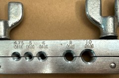 NOS VINTAGE CAL VAN METRIC DOUBLE FLARING TOOL KIT 153 4.75mm To 10mm MADE USA
