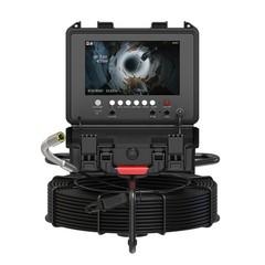 9&Prime; Monitor Sewer Camera Pipe Inspection Camera w/ Meter Counter 7mm/50M 32GB
