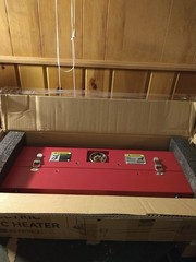 PVC Pipe Bender Heater, 1/2&Prime; to 2&Prime; Electric, 1200W, 120V, Temperature Detector,