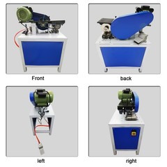 220V 1PH 0.75KW 0.01&Prime;-0.05&Prime; Small Pneumatic Electric Round Pipe Cutting Machine