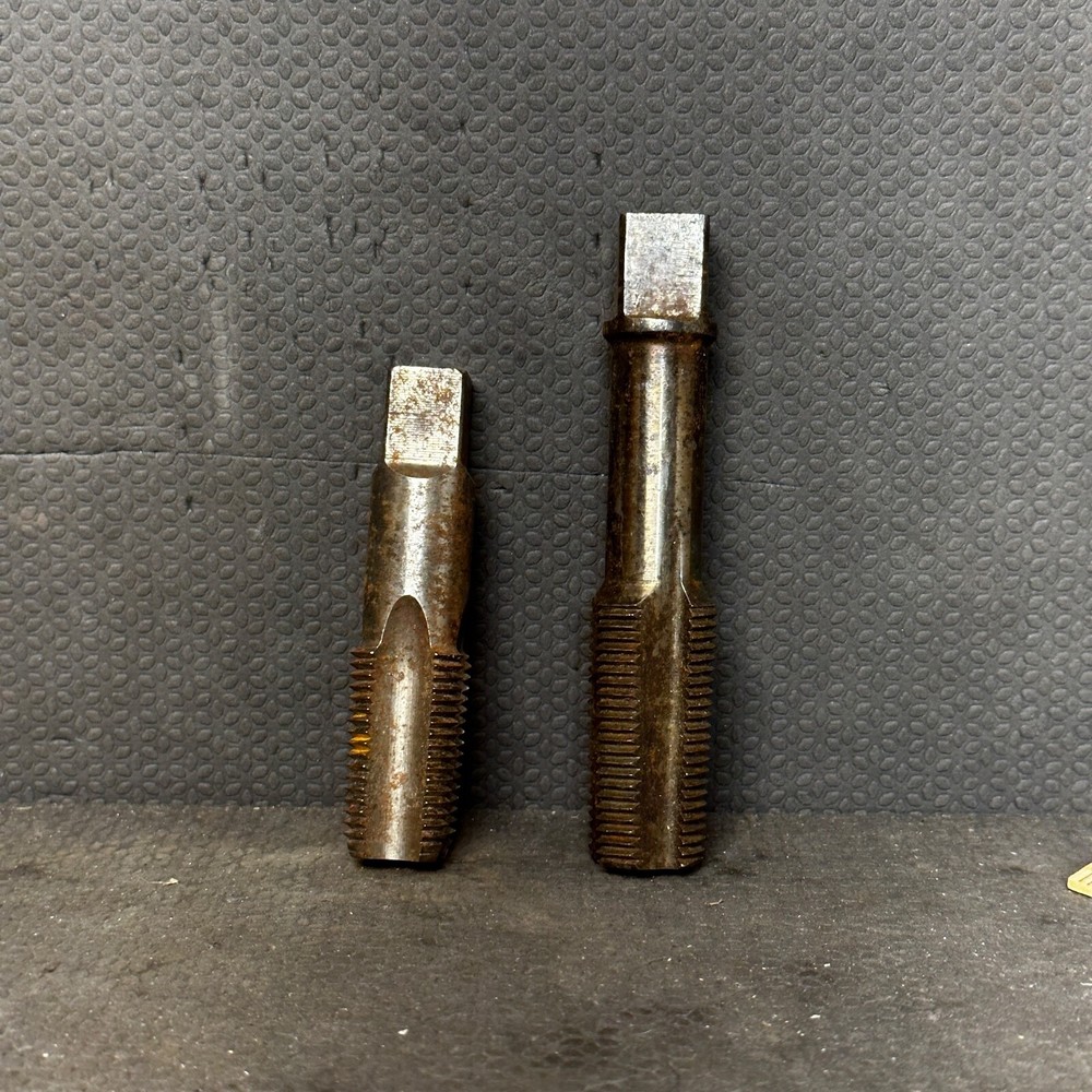 Vintage 1/2 in drive drill taps See pictures