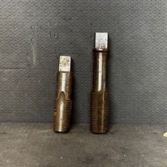 Vintage 1/2 in drive drill taps See pictures