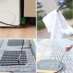 116 inch Drain Snake Flexible Grabber Claw &ndash; Toilet Snake Drain Claw for Clog&hellip;