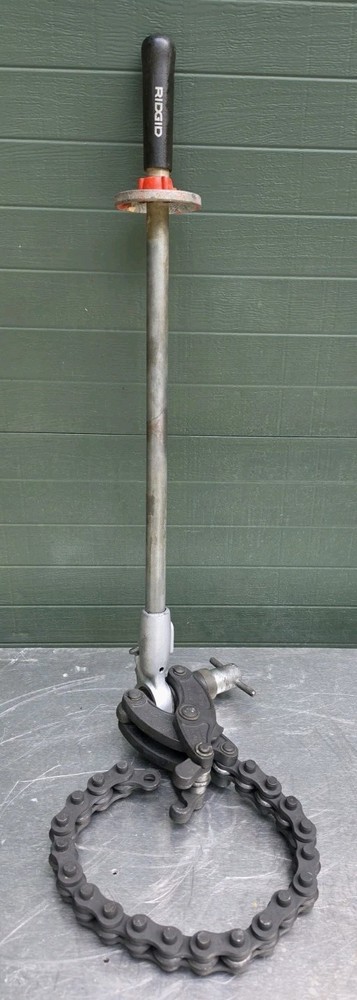 RIDGID Model 246 Cast Iron Chain Soil Pipe Cutter Snapper 1 1/2&rdquo; &ndash; 6&rdquo;