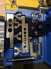 Yellow Jacket Heavy Duty Swage/Flare Kit 60440 3/16 & 1/4 in 45&deg;