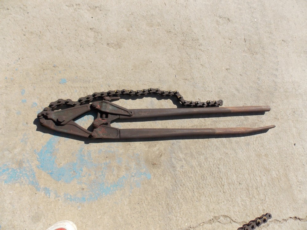 for parts as many cutting wheels do not spin WHEELER SOIL PIPE CUTTER BREAKER