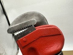 RIDGID 24&Prime; Straight Pipe Wrench Heavy Duty The Ridge Tool Co Made-in-USA Vintage