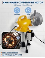 GQ-75-1 500W 400RPM Electric Drain Cleaning Machine &ndash; Auto-Feed Sewer Snake Auge