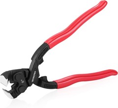 8 Inch Nail Puller Pliers, High Leverage End Cutting Pliers with Gripping Jaws,