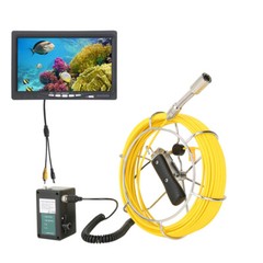 1000TVL Pipe Inspection Camera Self-levelling 512HZ 7&Prime; 40M Drain Sewer Camera