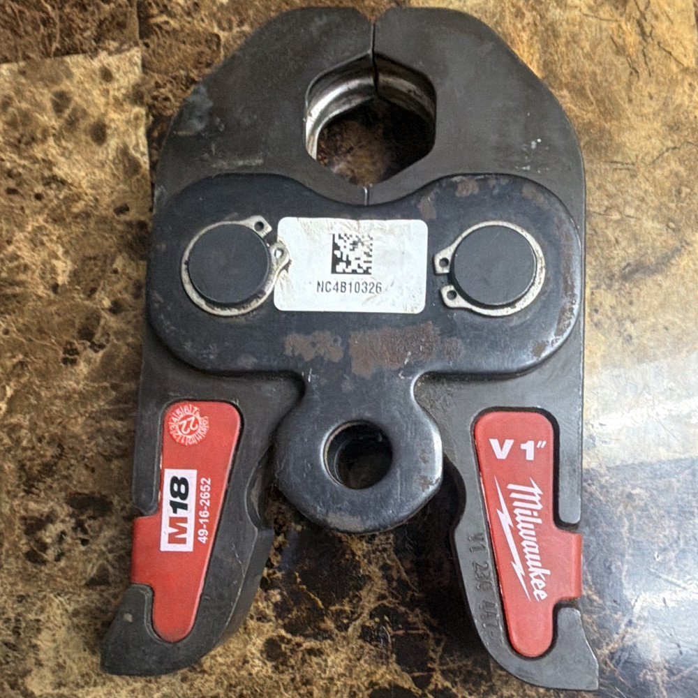 Milwaukee 1 in (25mm) Copper Press Tool Jaw Attachment 49-16-2652