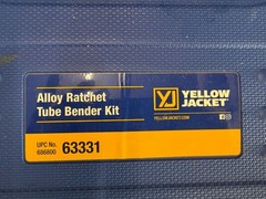 YELLOW JACKET 63331 Manual Alloy Ratchet Tube Bender Kit w/ Case, Forms