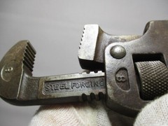 RIDGID Tools 8&Prime; PIPE WRENCH Ridge Improved Stillson # H1 Forged Made in USA VGC