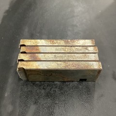 RIDGID 1/2-3/4&rdquo; NPT RH DIE SET USED