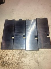 Set of Good Used Ridgid D-1144 D-1064 1&Prime;-2&Prime; Grooving Dies Groover Beveler