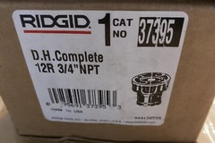 RIDGID 37395 12R 3/4&Prime; Hand Threader NPT Die Head Complete
