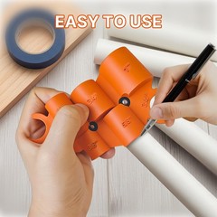 Pipe Deburring Tool Kit, 1/4&rdquo; to 1&rdquo; Adjustable, Inner/Outer Reamer for PVC, PP