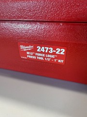 Milwaukee M12 FORCE LOGIC Press Tool Kit with Jaws &ndash; 2473-22