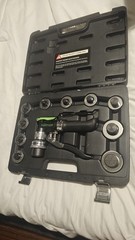 Hilmar Deluxe Compact Swage Tool Kit for 1/4 to 1 5/8 in Pipe Sizes