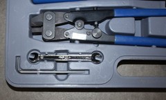 Zurn Multi-Head PEX Crimp Tool Kit w/Go/No-Go Gauge, Crimp Jaws AO4076719
