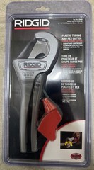 RIDGID 23493 Model PC-1375 ML Single Stroke Plastic Pipe Cutter, 1/8-1-3/8&Prime;