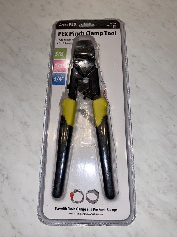Apollo PEX Cinch Clamp Fastening Tool for 3/8&Prime; &ndash; 3/4&Prime;&nbsp; Model 69PTKG1096 NEW