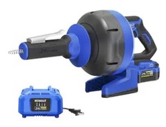 Kobalt 24v Max Cordless Drain Auger Kit w/ 4-Ah Battery & Charger (KDA 4024A-03)