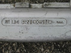 RIDGID No. 134 Copper / Plastic Tubing Cutter 1-1/8&rdquo; &ndash; 4-1/2&rdquo; OD &ndash; Good Conditio