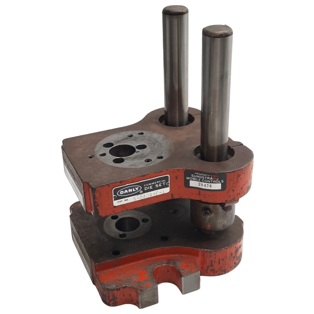 Anchor Danly S-0404-F-1 MCX-12000006-T1 Die Holder Set, &oslash;2in Die OD, &oslash;1in Posts