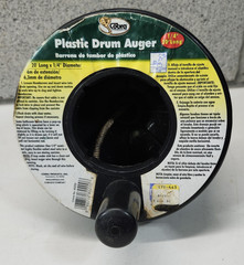 Cobra Products Plastic Drum Auger 1/4&Prime; X 20&prime; Cable