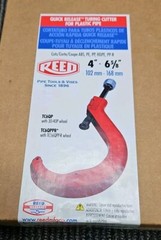 Reed TC6QP Quick Release Tubing Cutter for Plastic Pipe